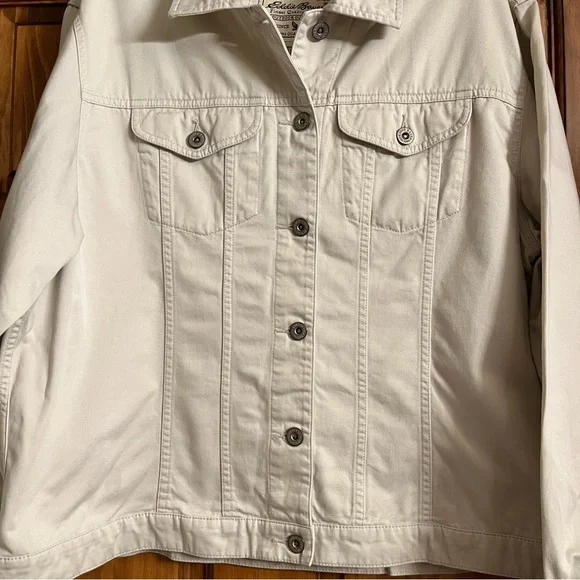 Eddie Bauer XL Cream Khaki Jacket - Picture 8 of 16
